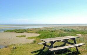 Outdoor dining - Amazing home in ørsted with kitchen (Ørsted)
