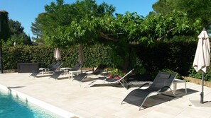 Seasonal outdoor pool