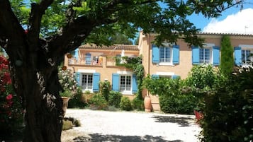 Façade de l’hébergement