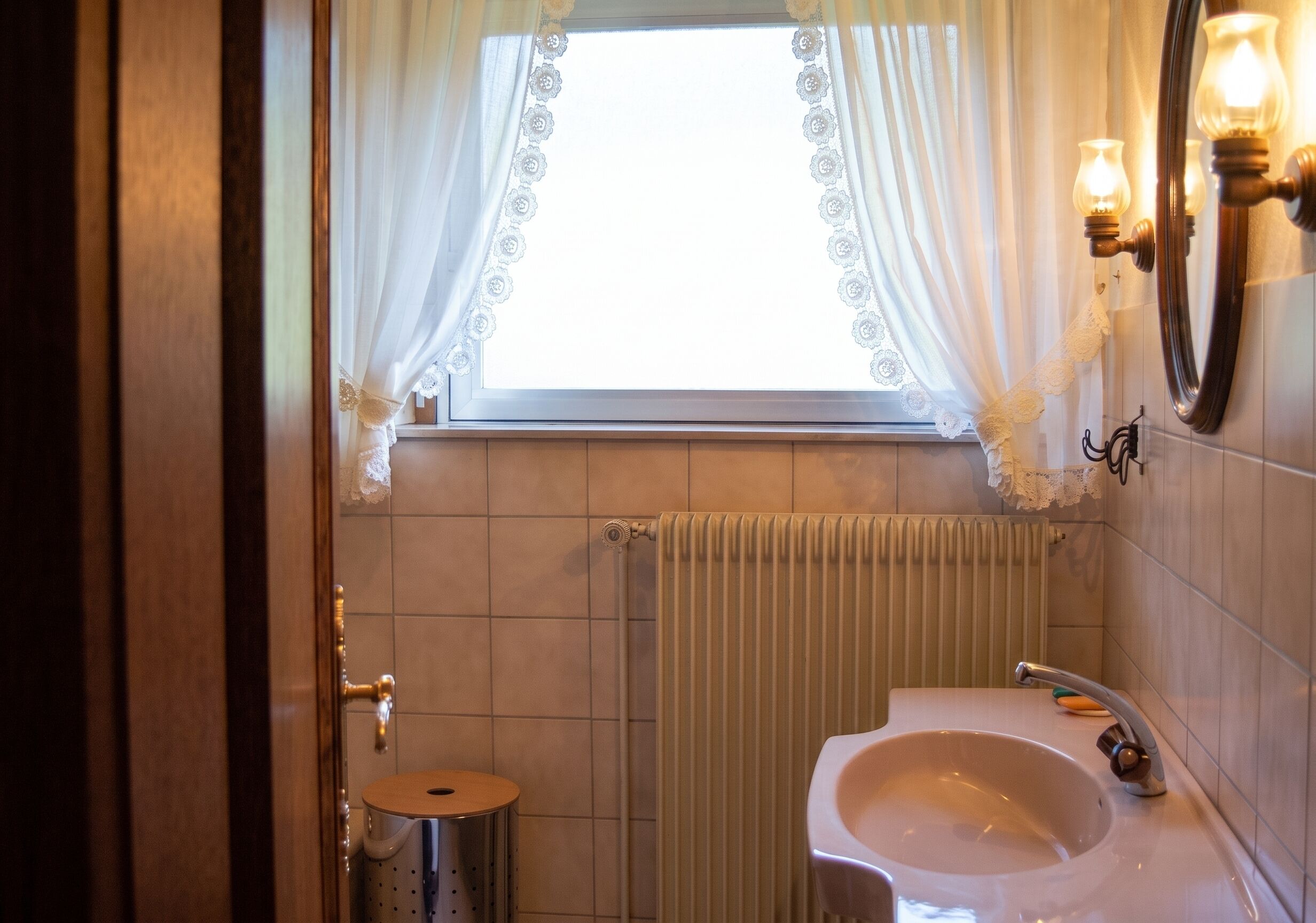 Shower, hair dryer