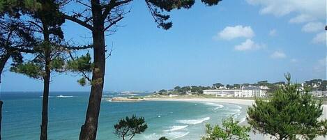 Una spiaggia nelle vicinanze