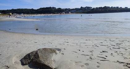 Appartement vue mer, à 50m plage Trestel en Trévou Tréguigne 22260