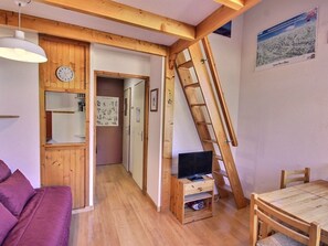 TV - Studio for 4 in Vallandry, near slopes (Peisey-Vallandry)