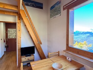 Dining - Studio for 4 in Vallandry, near slopes (Peisey-Vallandry)