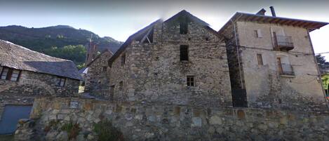 Blick von der Unterkunft