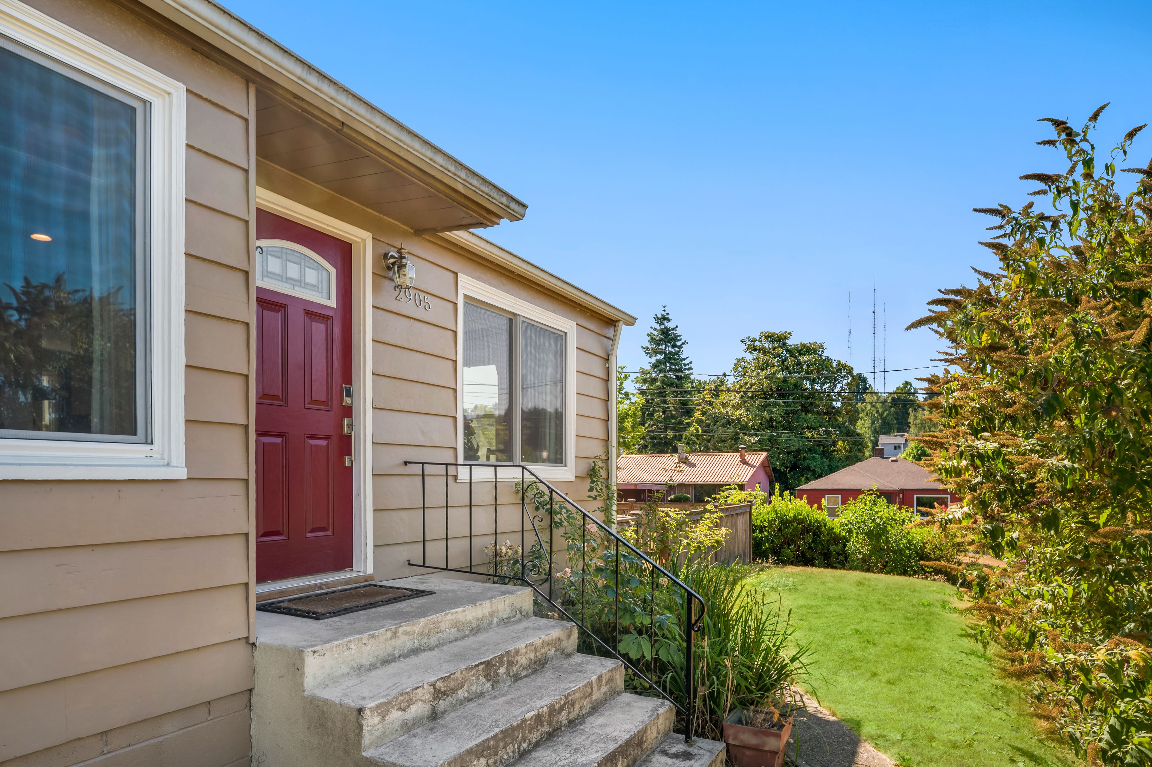 Fachada da propriedade