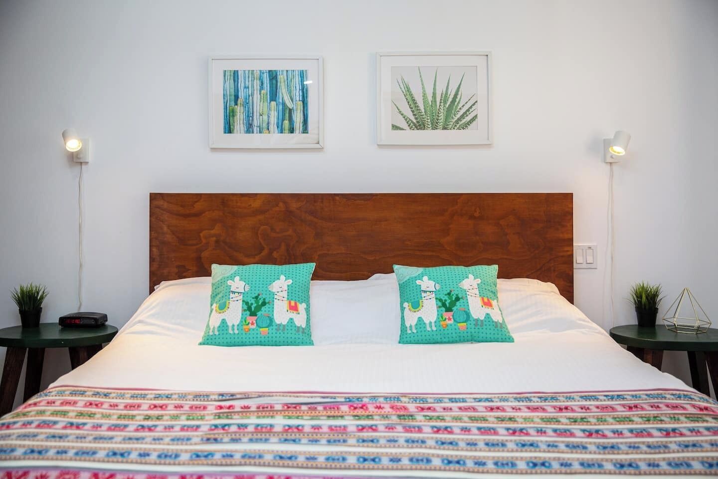 2 bedrooms, iron/ironing board, travel crib, WiFi