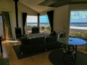 Smart TV, fireplace, DVD player - Agate Point - Ocean / Bay front (Yachats)