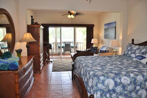 In-room safe, iron/ironing board, free WiFi, bed sheets - Grande Bay Resort - Indigo Blue Luxury Studio Beachfront! (Cruz Bay)