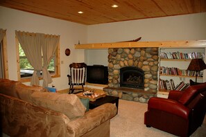 تلفزيون، مدفأة