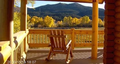 PO Ranch Log Cabin, close to Ski Area, rates subject to change for over 2 people