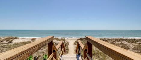 Beach nearby