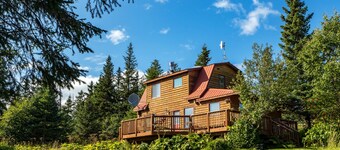 Moose Meadows près de Kilcher Homestead en Alaska, la dernière frontière