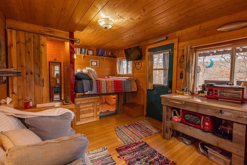 Little Moon Lakefront Cabin With Dock & Firepit - Illinois
