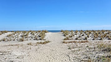 Aan het strand