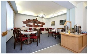Free daily buffet breakfast  - Hotel Rajsky (Cesky Krumlov)