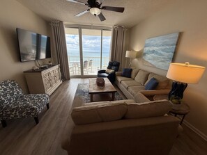 Smart TV, DVD player, table football, ping pong