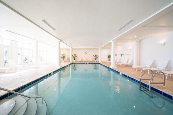Indoor pool, a heated pool