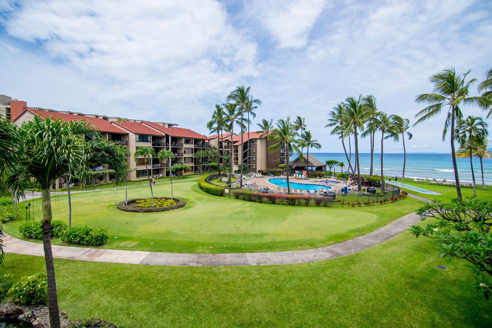 Enjoy the lush landscape of Papakea Resort