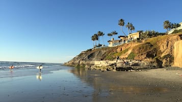 Sun loungers, beach towels