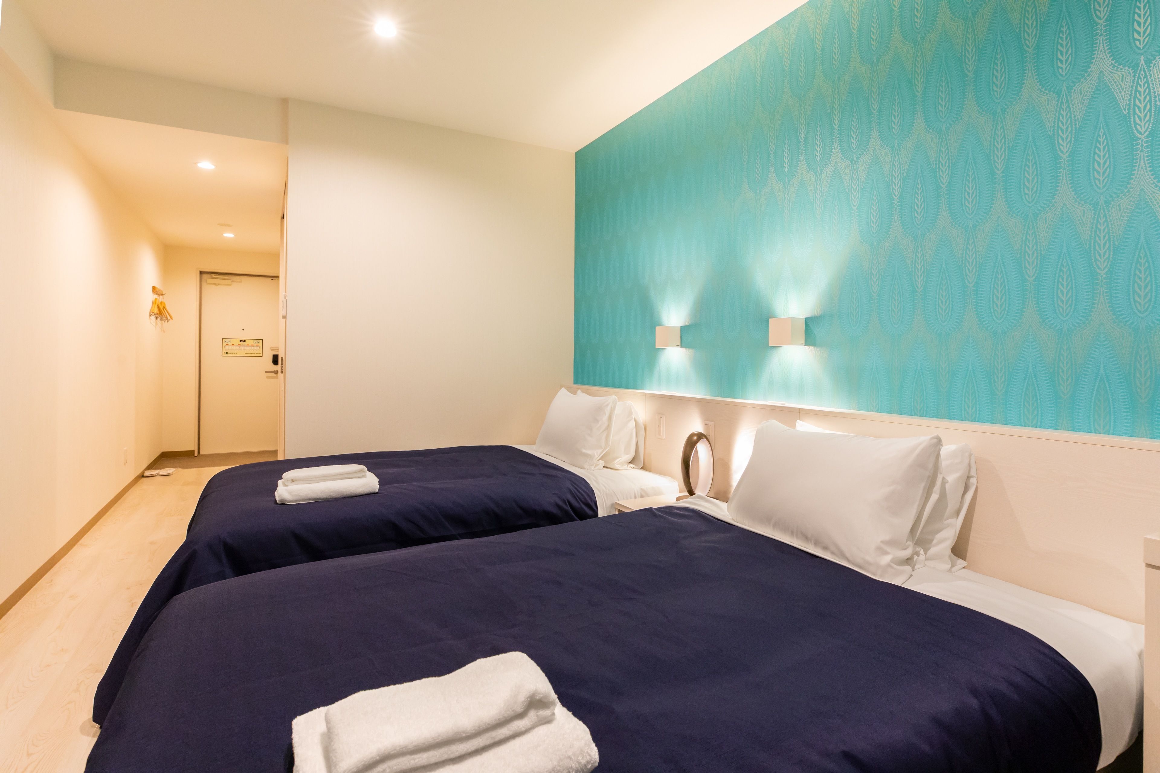 standard twin room | blackout curtains, free wifi