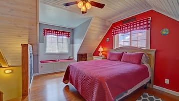 2 dormitorios, tabla de planchar con plancha, cuna de viaje