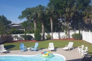 Indoor pool, a heated pool