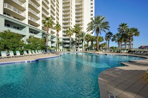 Indoor pool, a heated pool