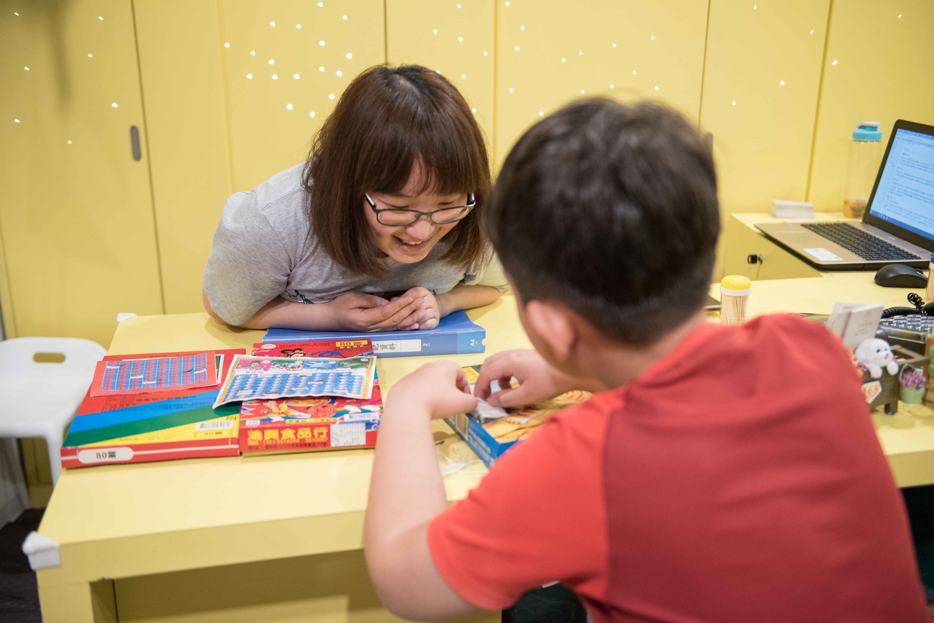 check-in/check-out kiosk