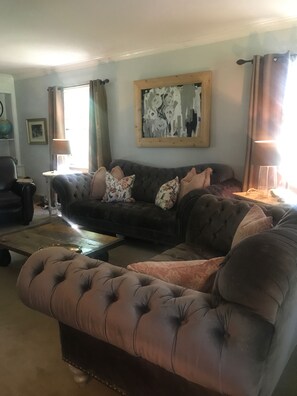 TV, fireplace, Netflix, streaming services - Gorgeous Private Countryside Getaway! (South Bend)