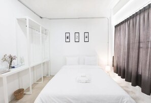 Kamar Double | Tempat tidur lipat/tambahan dan Wi-Fi gratis