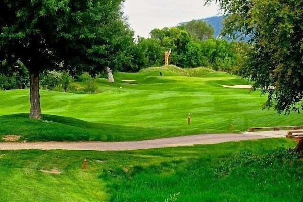 Enjoy the 3rd Fairway just outside the back garden!