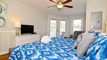 4 dormitorios, tabla de planchar con plancha, wifi y ropa de cama