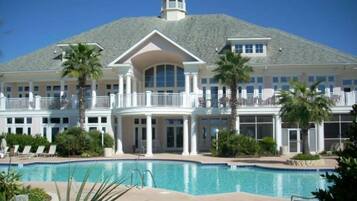 Indoor pool, a heated pool