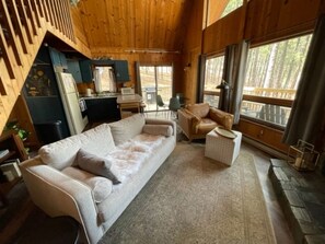 تلفزيون، مدفأة، مشغل دي في دي