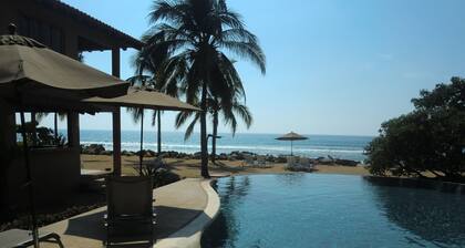 Beautiful, new villa-saltwater pool, gardens, 200 feet from the beach!