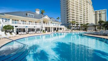 Indoor pool, a heated pool