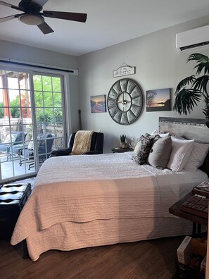 Desk, iron/ironing board, free WiFi, bed sheets