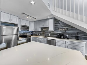 Fridge, microwave, oven, stovetop - "Laguna Lookout" |  Amazing Beach Views | Community Pool | Directly Across From Beach (Panama City Beach)