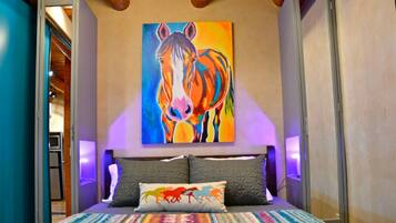 1 chambre, fer et planche Ă repasser, Wi-Fi gratuit, draps fournis