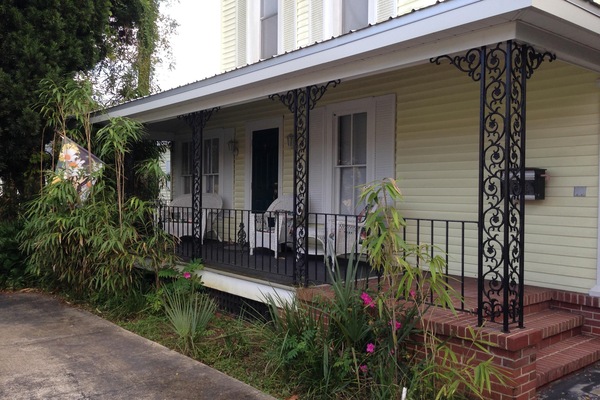 Front porch entry