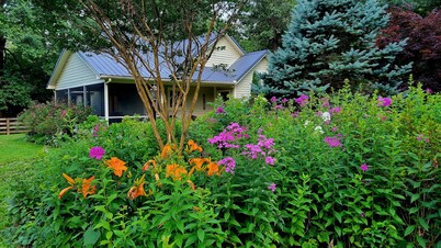 Cozy cottage on the Miller farm. 