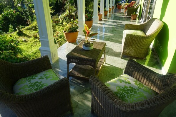 Balcony - Villa Hortensia (La Digue)