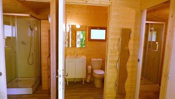 Chalet, Gemeinschaftsbad | Badezimmer | Dusche
