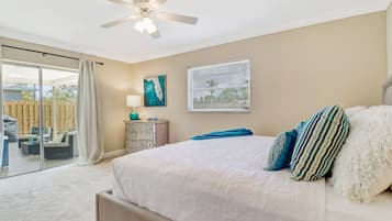 3 bedrooms, iron/ironing board, WiFi, bed sheets