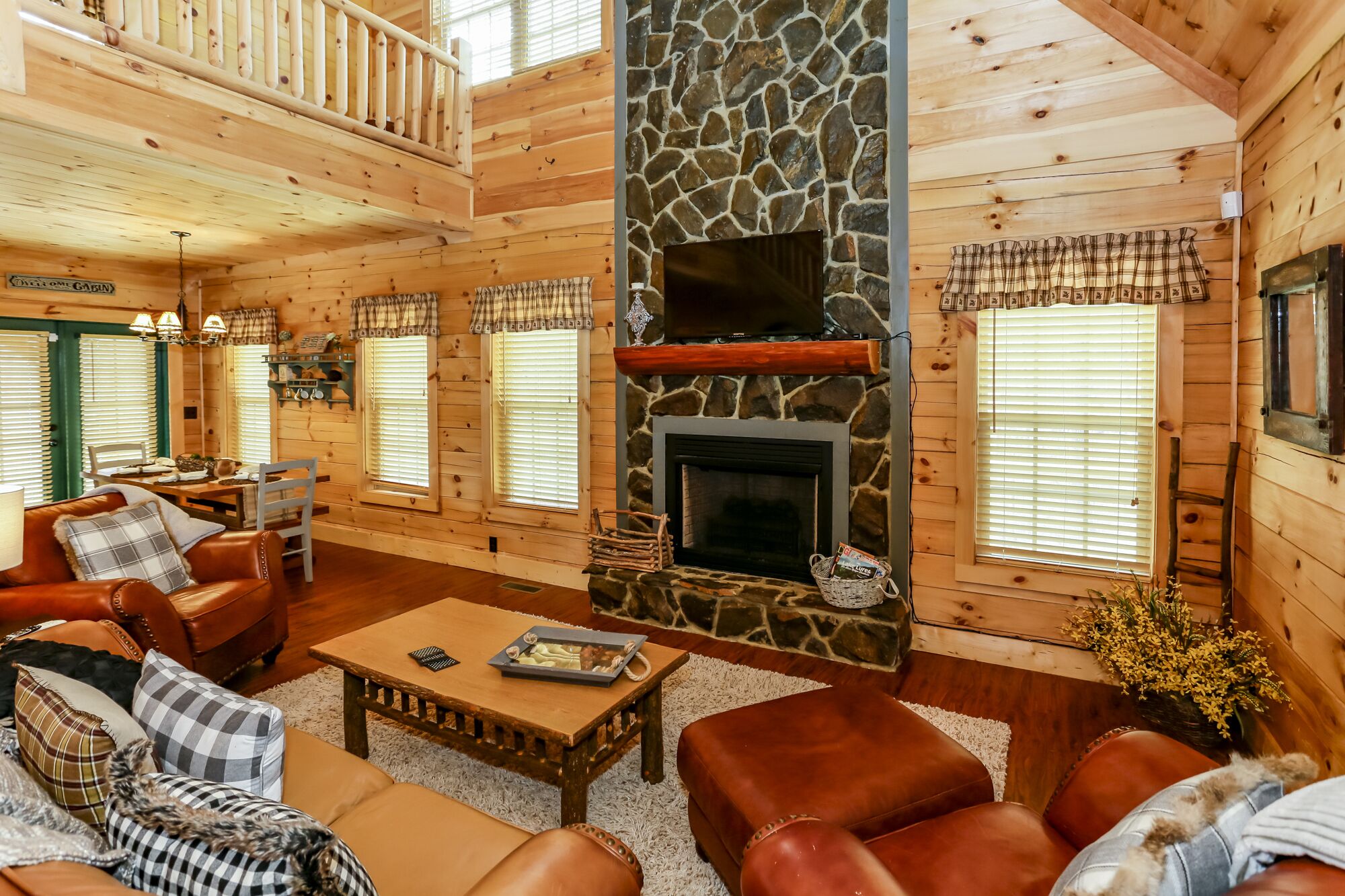 Smart TV, fireplace, table tennis, books