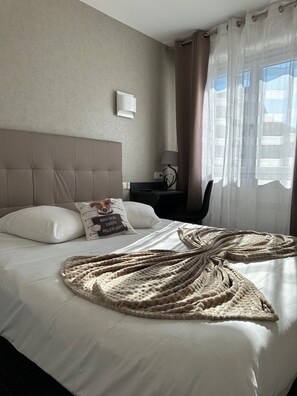 Superior-Doppelzimmer | Hochwertige Bettwaren, individuell dekoriert, individuell eingerichtet