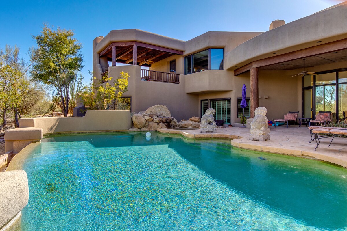 AMAZING LUXURY + PRIVACY! U WILL LOVE - Private Pool/Spa+GolfCart @the Boulders
