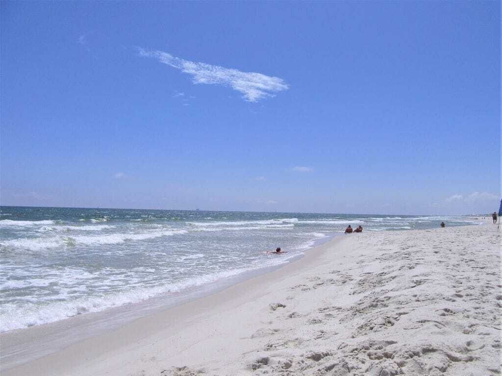 Aan het strand