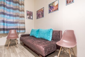 Design-studiosviitti | Oleskelualue | Taulutelevisio